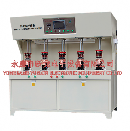 發(fā)熱盤(pán)五工位高頻釬焊機